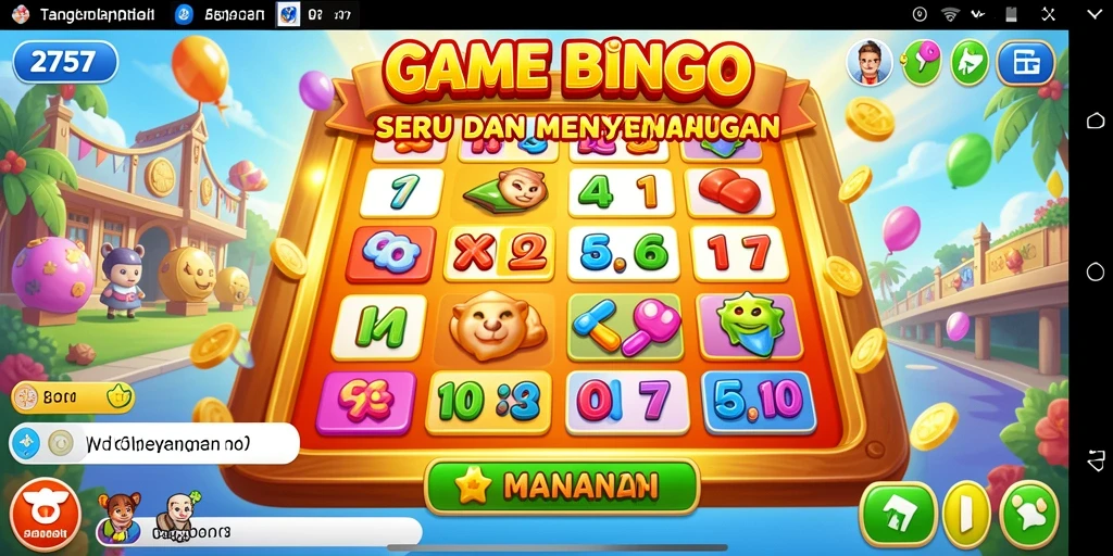 Tampilan gameplay Bingo yang seru dan menarik di 2757.