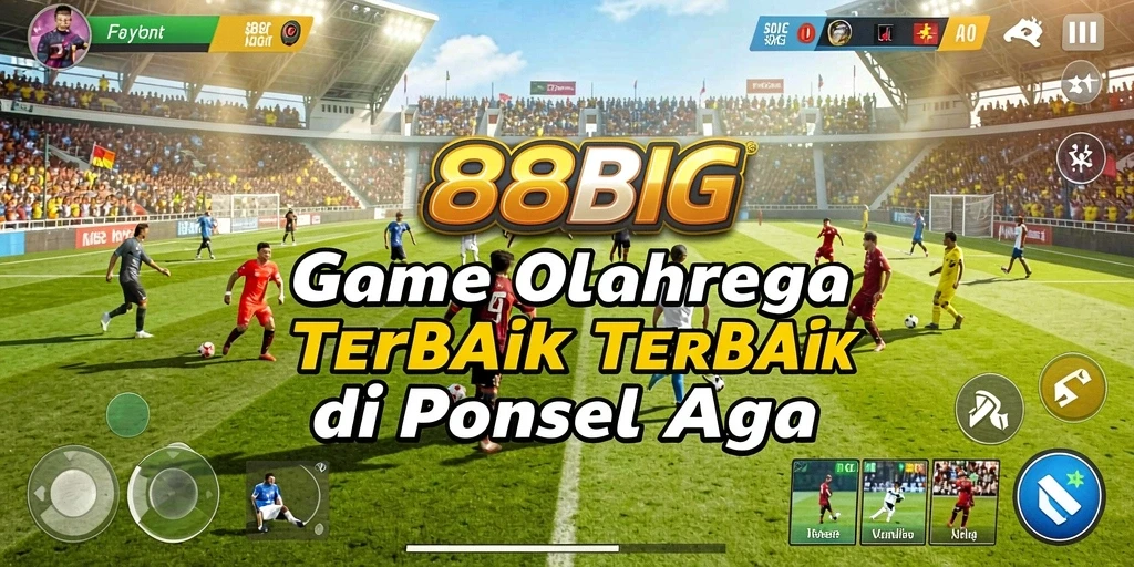 Tampilan gameplay menegangkan dari 88BIG yang menunjukkan aksi olahraga seru.