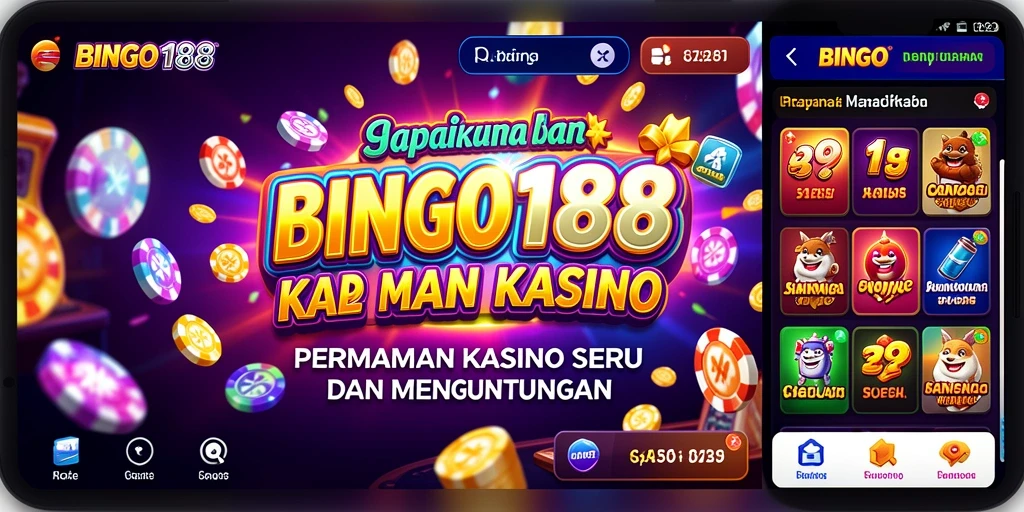 Tampilan permainan BINGO188 yang menarik dan penuh warna.