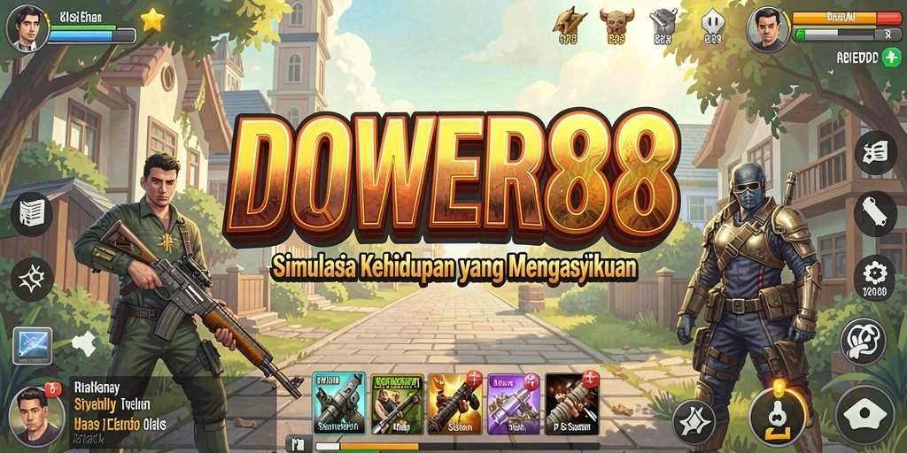 Screenshot menampilkan gameplay DOWER88 yang menarik dan interaktif.