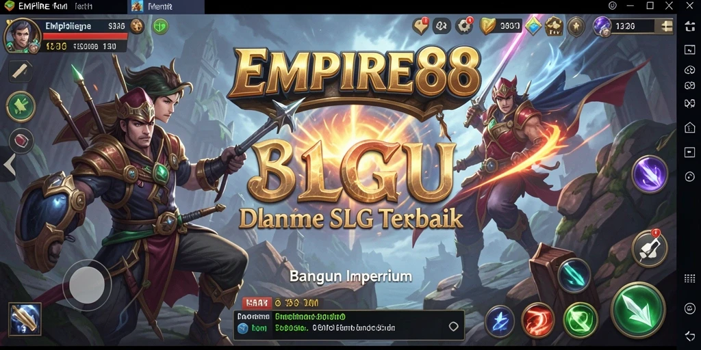 Tangkapan layar gameplay EMPIRE88 yang menunjukkan pertarungan seru dan pembangunan kerajaan.