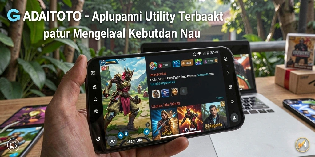 Tampilan antarmuka GADAITOTO yang intuitif dan mudah diakses.