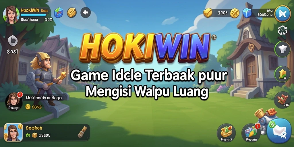 Screenshot HOKIWIN menampilkan gameplay Idle yang mengasyikkan.