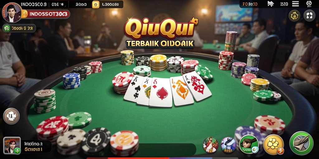 Screenshot gameplay QiuQiu INDOSLOT303 dengan grafik menawan.