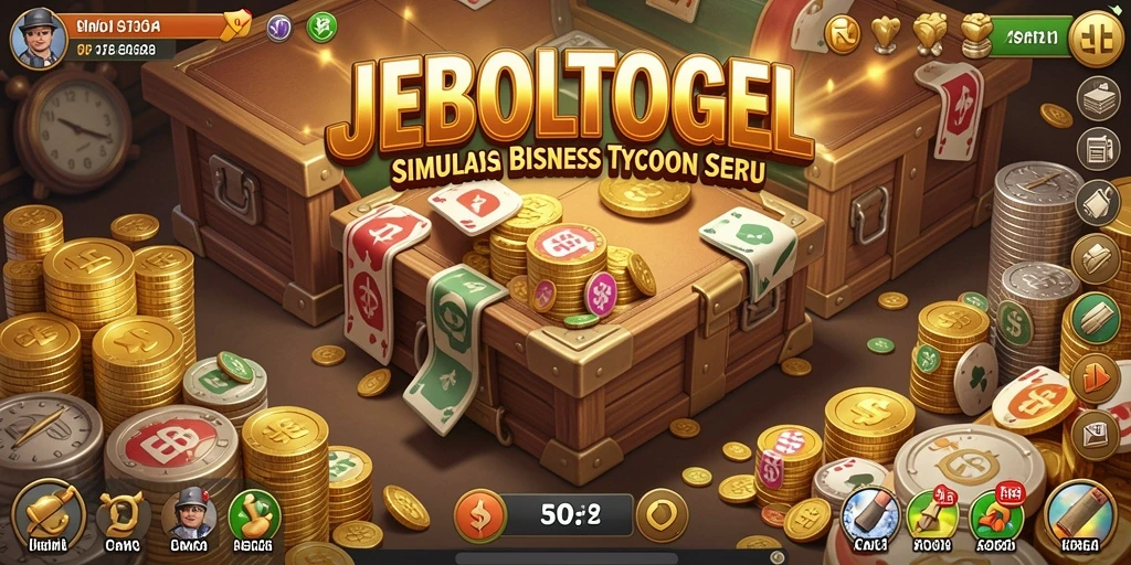 Tangkapan layar utama JEBOLTOGEL menampilkan gameplay strategis Tycoon.