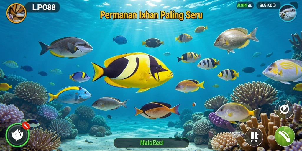 Tampilan gameplay memancing di LPO88 yang menakjubkan.