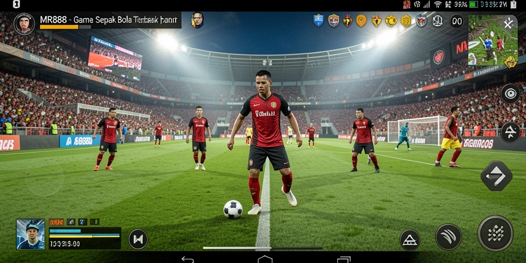 Tampilan gameplay menarik dari MR888 saat pemain beraksi di lapangan.