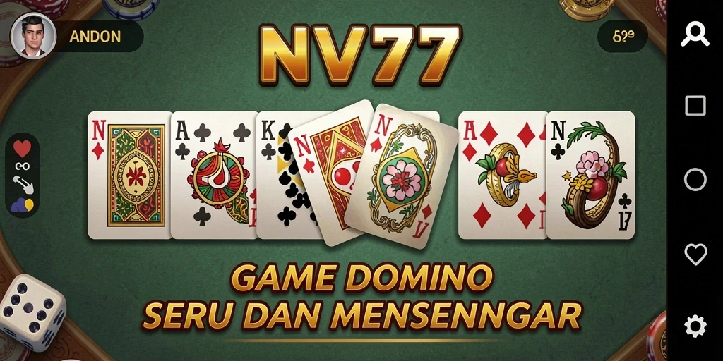 Tampilan menarik dan gameplay seru di NV77 yang membuat ketagihan.