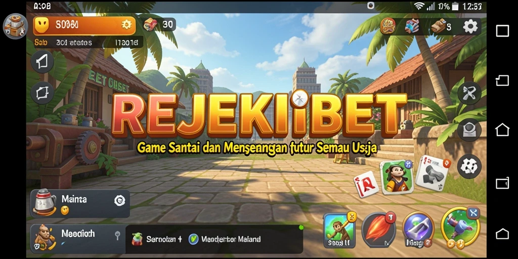 Screenshot utama REJEKIBET yang menunjukkan gameplay yang menghibur.