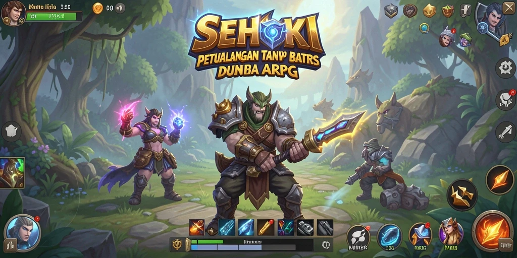 Tampilan gameplay SEHOKI yang penuh aksi dan strategi.