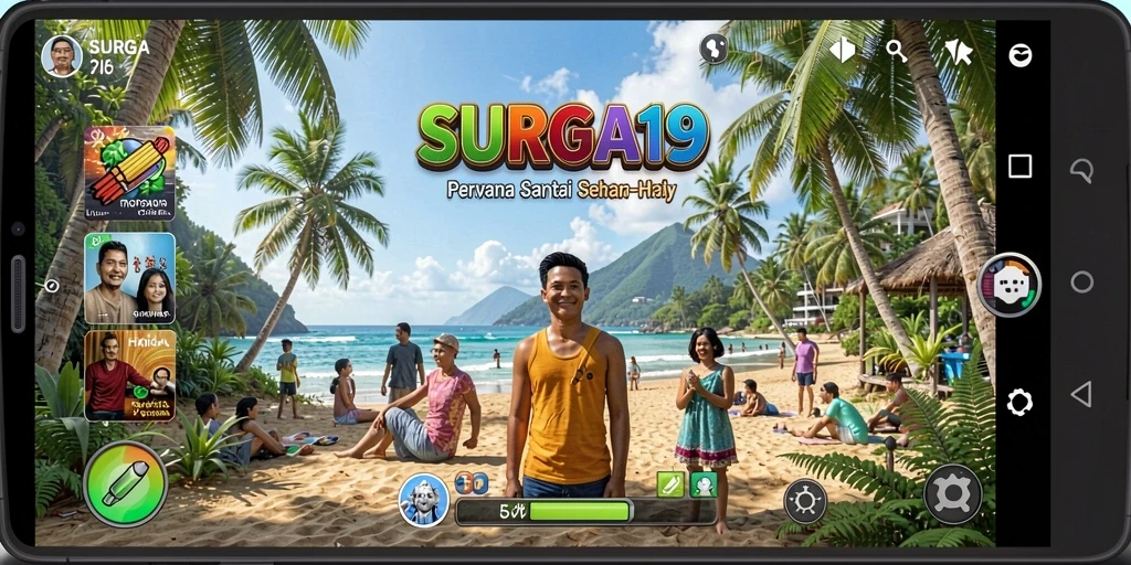 Tangkapan layar gameplay <strong>SURGA19</strong> menunjukkan momen seru dan penuh warna.